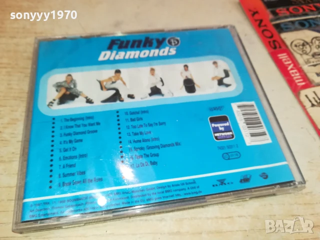 FUNKY DIAMONDS CD 0208251823, снимка 7 - CD дискове - 51229241
