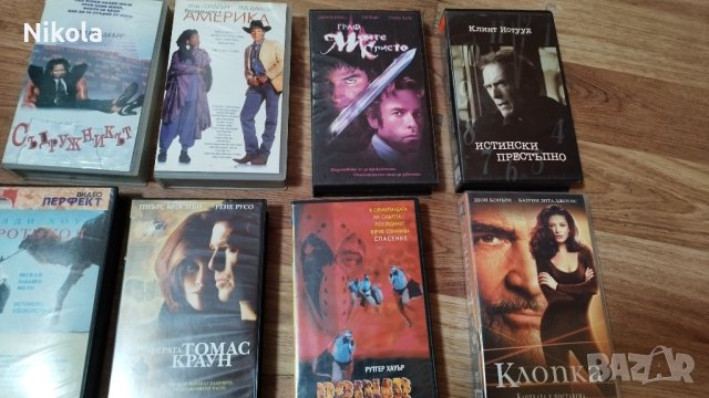 VHS игрални филми екшъни и комедии на видеокасети 8бр, снимка 6 - Екшън - 29208001