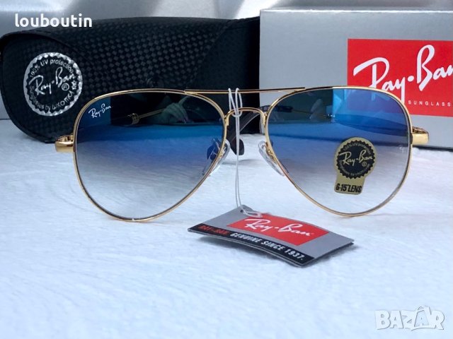 Ray-Ban RB3025 limited edition мъжки дамски слънчеви очила Рей-Бан авиатор, снимка 12 - Слънчеви и диоптрични очила - 42015289