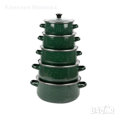 Комплект от 5 броя тенджери за домашна и професионална употреба 16/18/20/22/24см, снимка 5 - Съдове за готвене - 52232684