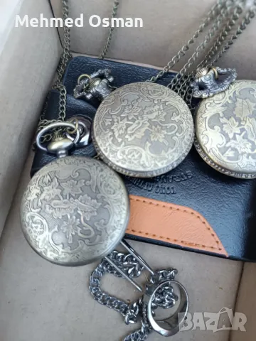 джобен часовник луна и звезда, снимка 3 - Мъжки - 48610446