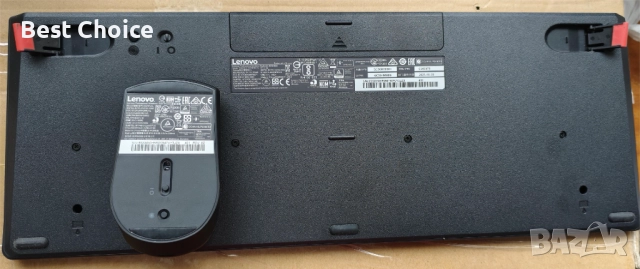 Комплект безжична клавиатура и мишка Lenovo., снимка 3 - Клавиатури и мишки - 52548694