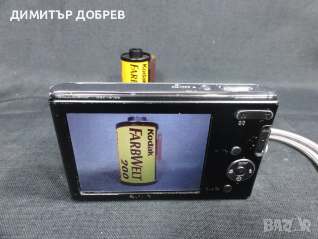 ЦИФРОВ ФОТОАПАРАТ SONY CYBER-SHOT DSC-W190 12.1MP DIGITAL CAMERA, снимка 12 - Фотоапарати - 53725657