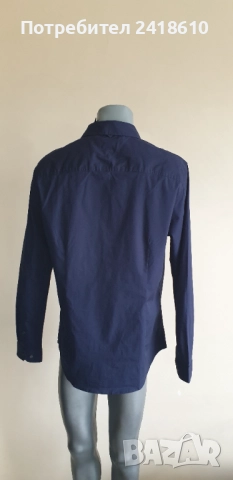 Tommy Hilfiger Stretch  Cotton Slim Fit Mens Size L НОВО! ОРИГИНАЛ! Мъжка Риза!, снимка 4 - Ризи - 51879944