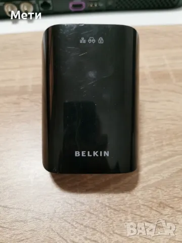 Powerline BELKIN, снимка 2 - Мрежови адаптери - 48697849