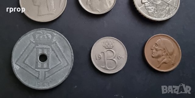 Монети. Белгия. Белгийски франк . 12 бр, снимка 10 - Нумизматика и бонистика - 41649459