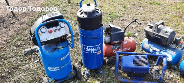 Компресор за въздух 50 25 и 6 литра 12 броя, снимка 2 - Компресори - 53693837