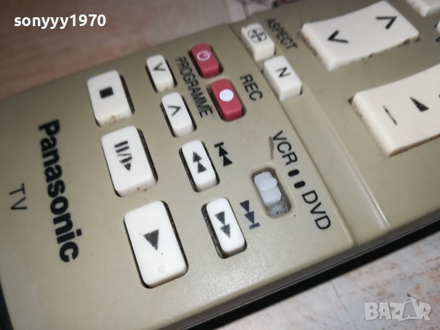 PANASONIC TV DVD VIDEO-REMOTE CONTROL-ВНОС SWISS 0703241046, снимка 17 - Дистанционни - 44649624