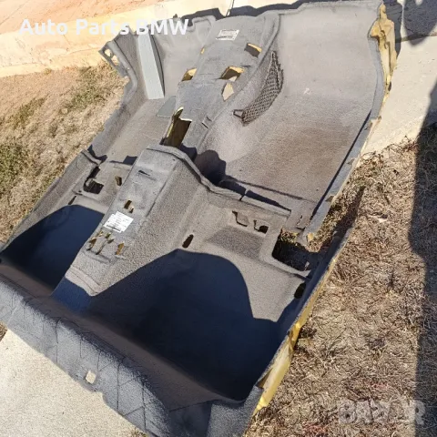 Мокет BMW E60 E61 БМВ Е60 Е61 сив мокет под за кола с ляв волан, снимка 3 - Части - 47681243