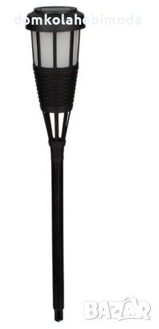Соларен фенер с ефект пламък.7х41 см
