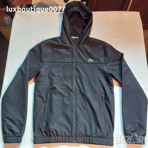 Мъжко непромокаемо яке Lacoste S, снимка 2 - Якета - 53573126
