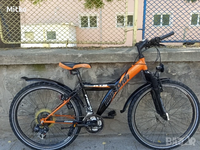 26 цола алуминиев велосипед с 21 скорости усилени капли амортисьори предни като нов , снимка 1