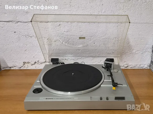 🇯🇵 HITACHI HT-21 – JAPANESE HI-FI SEMI-AUTOMATIC TURNTABLE 🎶 , снимка 2 - Грамофони - 56217669