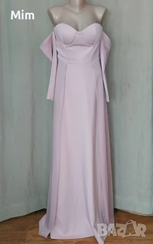 М/ L Официалнa дългa рокля , снимка 3 - Рокли - 51052176