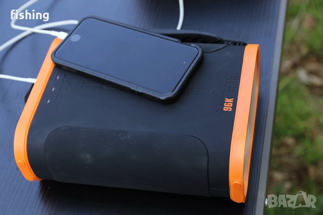 -10% Външна батерия с къмпинг лампа Halo Power 96K, снимка 9 - Екипировка - 34509772