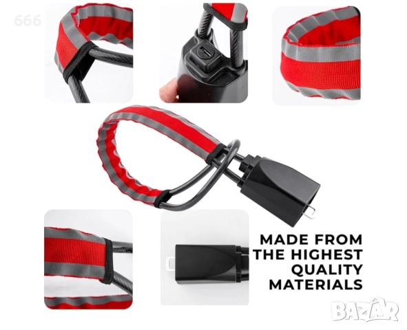 Ключалка за волан против кражба, снимка 2 - Части - 52944239