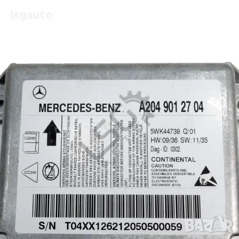 AIRBAG модул Mercedes-Benz C-Class 204 (W/S/C) 2007-2014 ID: 144750, снимка 2 - Части - 49557528