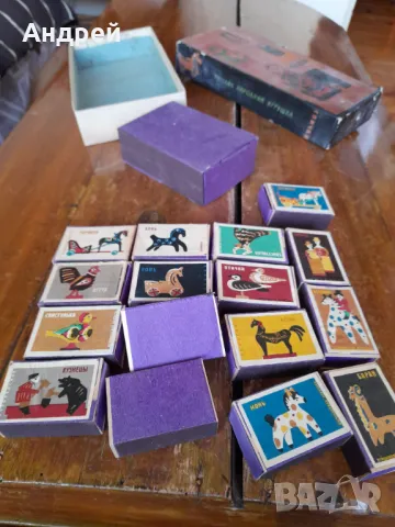 Стари Руски кибритени кутии,кибрит #2, снимка 6 - Други ценни предмети - 48538377