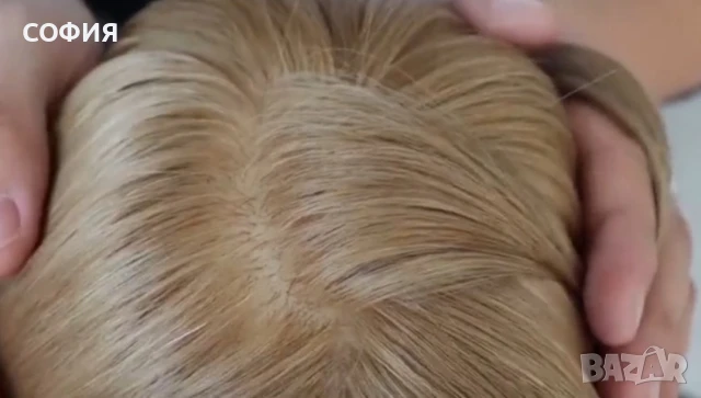 Перука от естествена коса., снимка 16 - Аксесоари за коса - 49310331