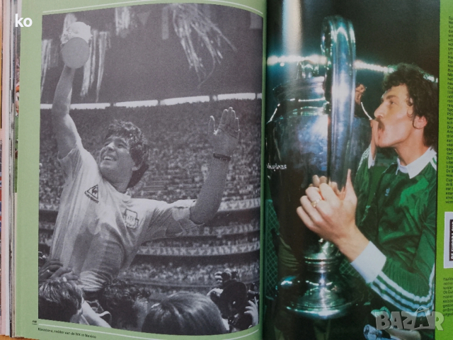 Футболни списания -холандски годишници за международен футбол 1986,1989,1990г, снимка 16 - Списания и комикси - 53296460