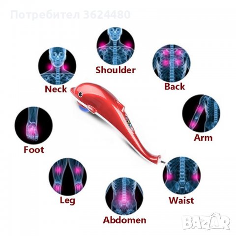 Масажор за тяло Делфин,, снимка 6 - Масажори - 40038580