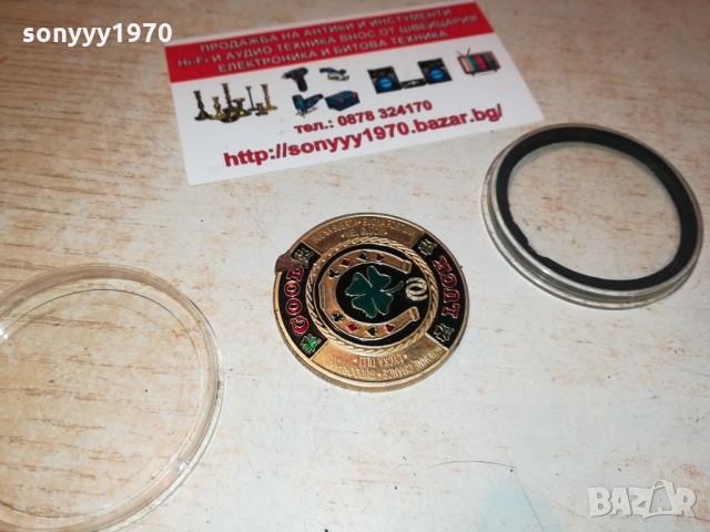 късметлииска монета-жетон вегас невада 1003221916, снимка 4 - Антикварни и старинни предмети - 36061544