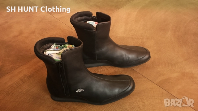 LACOSTE Boots Размер EUR 37 1/3 / UK 4 1/2 естествена кожа 38-13-S, снимка 3 - Дамски боти - 52654366