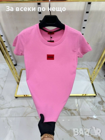 Hugo Boss Дамска Тениска👚Дамска Блуза С Къс Ръкав Хуго Бос Код A1294