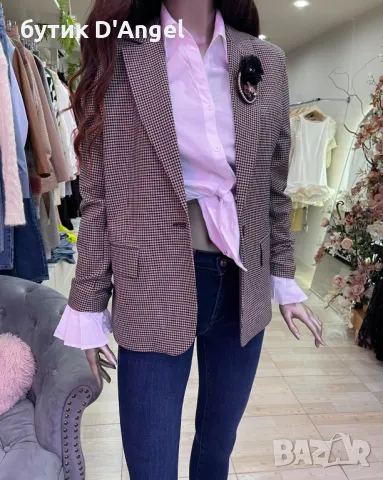 Сако PEPITA MARRONE, снимка 4 - Сака - 47691597