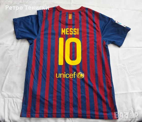 Тениска FC Barcelona — Домакински (Lionel Messi #10) Nike — Деца размер XL Многоцветно (сезон 2011)