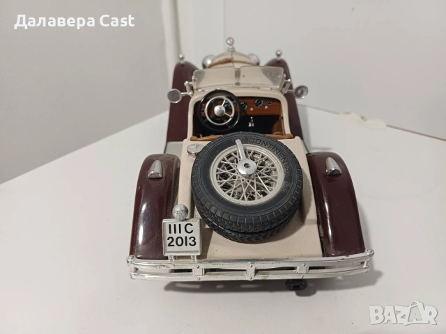1/18 Mercedes SSK  1928 Bburago , снимка 8 - Колекции - 53790862