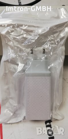 PD 65W GaN зарядно устройство за Macbook iPad лаптоп таблет QC3.0 Адаптер за бързо зареждане , снимка 2 - Оригинални зарядни - 41851837