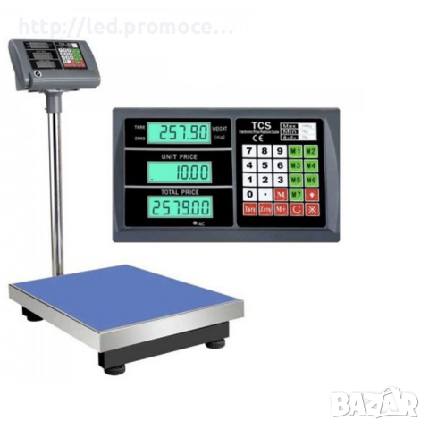 Преглед отблизо  Предишен ПРОФЕСИОНАЛЕН ЕЛЕКТРОНЕН КАНТАР ДО 1000кг/1 тон ПРОФЕСИОНАЛЕН ЕЛЕКТРОНЕН К, снимка 1