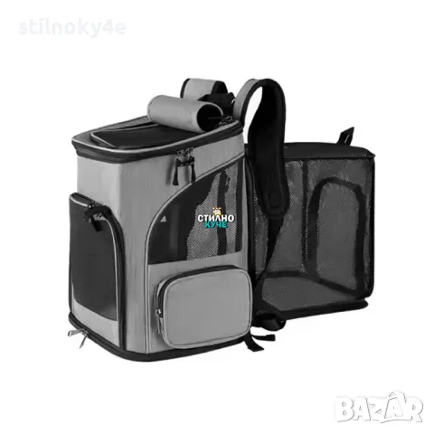 Разтеглива транспортна раница за домашен любимец Разтеглива чанта за куче/коте Транспортни чанти 