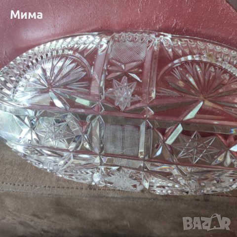 Кристална фруктиера, снимка 5 - Аксесоари за кухня - 41808259