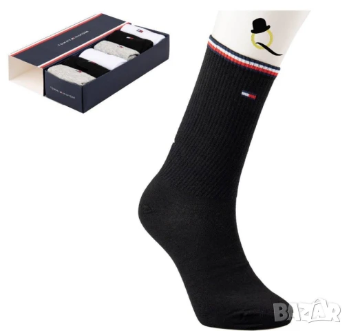 чорапи в кутия nike calvin klein gucci under amor hugo boss , снимка 12 - Дамски чорапи - 50596177