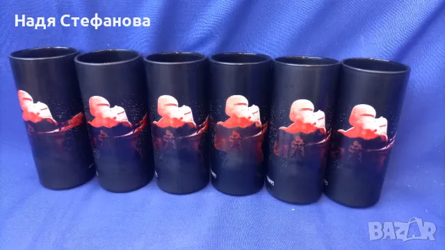 Колекционерски чаши, междузвездни войни, 6 бр 