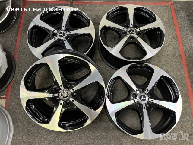 18 Цола Джанти за Mercedes C Klass W204 W205 W206 CLA  A и В class Спорт Пакет, снимка 4 - Гуми и джанти - 51719943