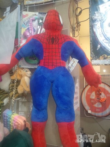 Голям плюшен Спайдърмен-115см, снимка 4 - Плюшени играчки - 37649223