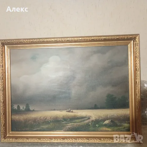 Маслена картина пейзаж!, снимка 3 - Картини - 56157590