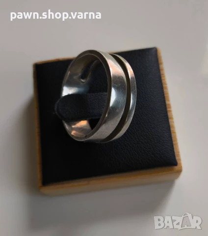 Винтидж сребърен пръстен – 925 проба, снимка 2 - Пръстени - 51141010