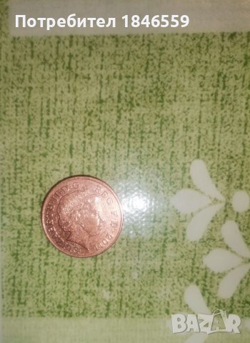 Монета two pence 2011г.помеднена стомана, снимка 1