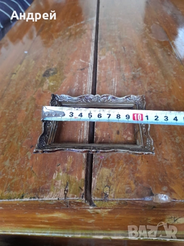 Стара рамка за снимка #11, снимка 4 - Други ценни предмети - 53144203