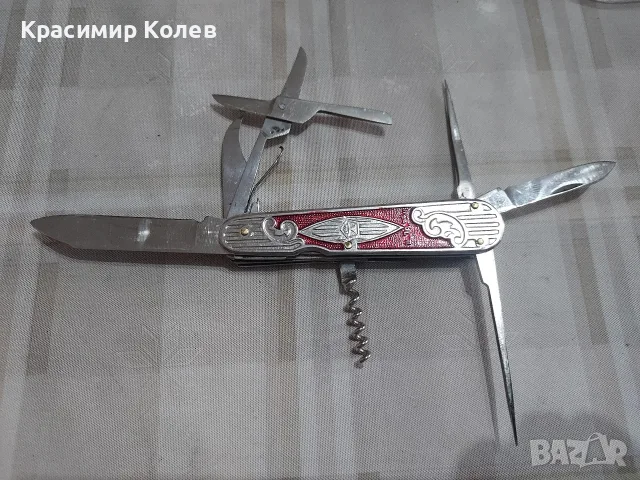 Стара руска джобна ножка , снимка 5 - Ножове - 56011516