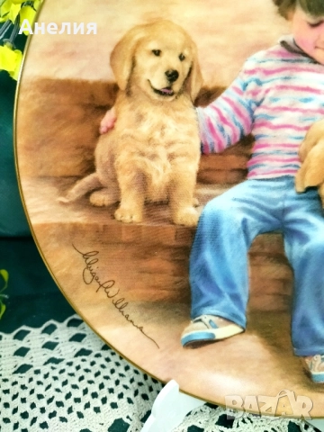 Колеционерски чинии The Hamilton CollectionАнглия, снимка 4 - Декорация за дома - 51883693