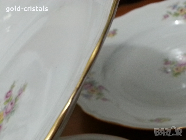 Ретро порцелан Чехословакия чинии, снимка 6 - Антикварни и старинни предмети - 36084347