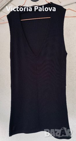 Красив топ MASSIMO DUTTI рипс