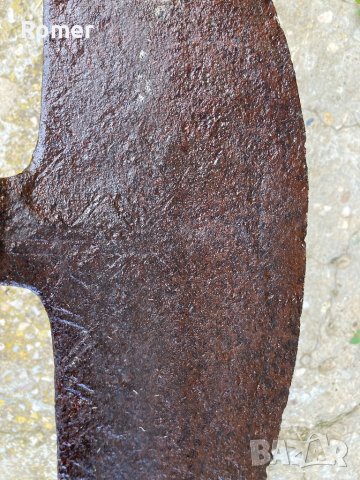 Стара ръчно кована мотика, снимка 14 - Антикварни и старинни предмети - 40604979