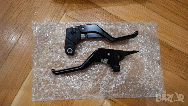 Short brake & clutch levers Yamaha Tenere 2019-2025 / МТ-09 / XSR, снимка 3 - Аксесоари и консумативи - 56107623
