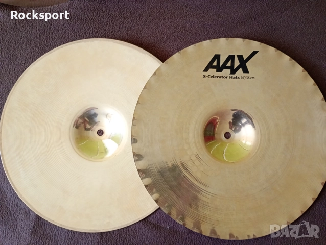 Sabian AAX Cymbal set & Hats, снимка 7 - Ударни инструменти - 52069716